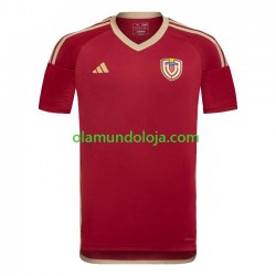 Camisola Venezuela Copa America 2024 Homem Equipamento Primeiro Manga Curta